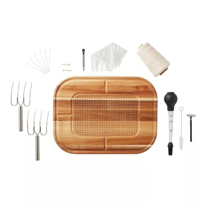 Our Table 14-Piece Turkey Carving Board Set