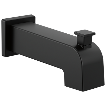 Delta RP103702 Modern Integrated Diverter Angular Tub Spout - Matte Black