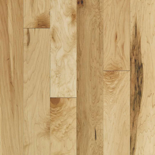 Shaw Ocala SW590-00130 Maple Natural 5" x Random Lengths up to 58.5" Engineered Smooth Maple Hardwood Flooring