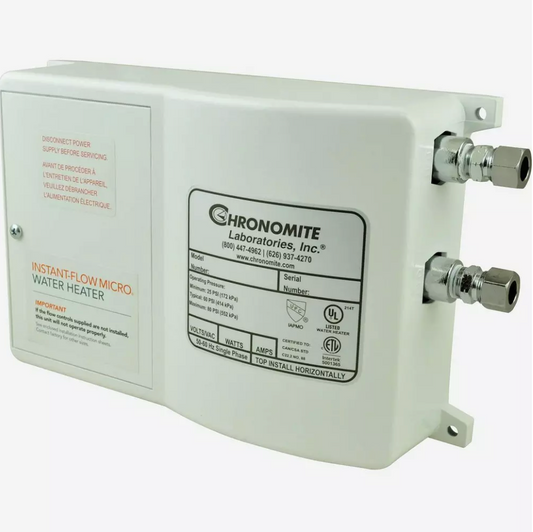 CHRONOMITE® Instant-Flow® Micro 5.54 kW 277V Electric Tankless Water Heater