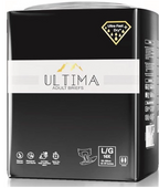 L/G Ultima Adult Disposable Breifs/Diapers +12 hour absorbency for overnight use Large