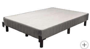 EnForce 7" Metal Box Spring with Headboard Bracket and Legs - Twin