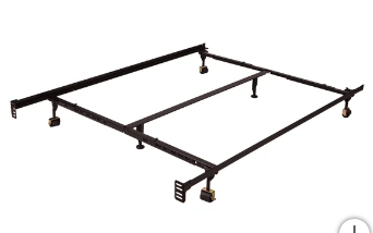 Premium Universal Lev-R-Lock Bed Frame- Fits standard Twin, Full, Queen, King, California King sizes