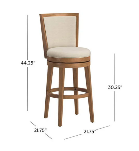Tarryn Bar Height Swivel Stool