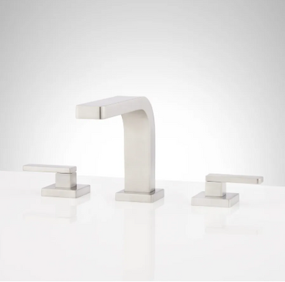 For Parts - Signature Hardware Hibiscus 1.2 GPM Widespread Bathroom Faucet