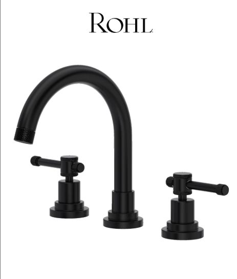 Rohl Campo 1.2 GPM Widespread Bathroom Faucet with Lever Handles and Pop-Up Drain Assembly