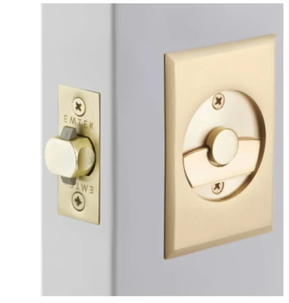 Emtek Rectangular Passage Pocket Door Tumbler Model: 2014US4
