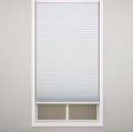 Perfect Lift Window Treatment White Cordless Blackout Polyester Cellular Shades - 32 in. W x 48 in. L