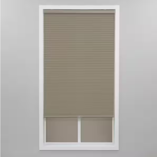 Perfect Lift Window Treatment Linen Cordless Light Filtering Polyester Cellular Shades - 21 in. W x 48 in. L