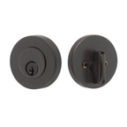 Emtek Single Cylinder Modern Disc Deadbolt Model: 8423US10B