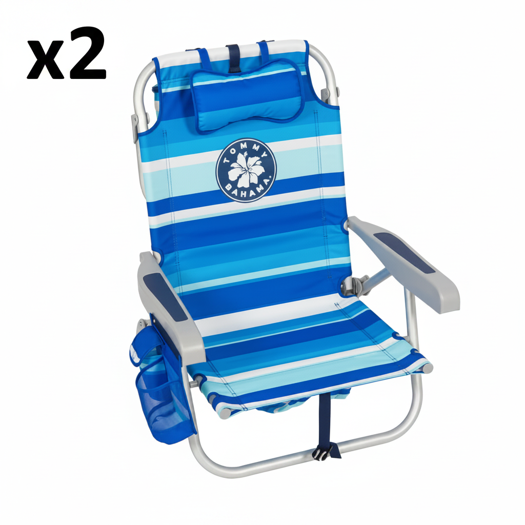2 x Tommy Bahama Beach Chairs