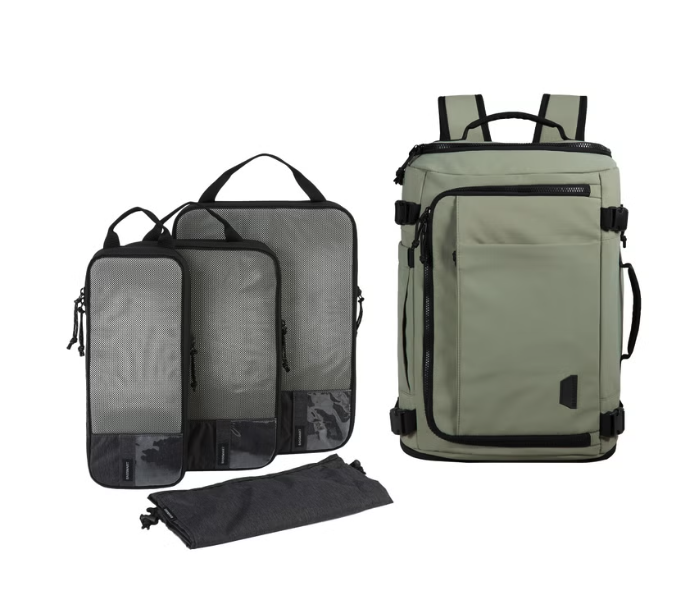 Bagsmart 38L Blast Backpack with 4-piece Compression Packing Cubes