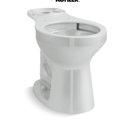 Kohler Cimarron Comfort Height Round-Front Chair Height Toilet Bowl Only K-31589-95
