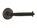 Sandcast Bronze Collection Round Bar Style Tissue Holder in Medium Bronze