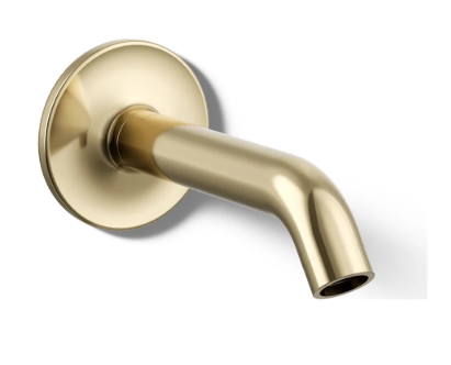 Kohler Purist 7-3/4" Tub Spout with 35 Degree Arc K-14426-AF
