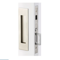 Emtek Pocket Door Mortise - Narrow Modern Rectangular Dummy Function (Satin Nickel)