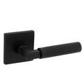 Baldwin Gramercy Knurled Passage Door Lever Set with R017 Trim from the Estate Collection