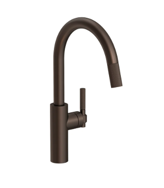 Newport Brass 3290-5223 Muncy 1.8 GPM Single Hole Pull Down Bar / Prep Faucet English Bronze