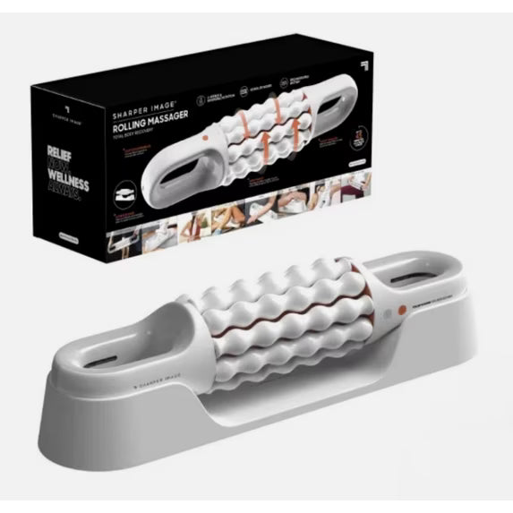 No Cord Sharper Image Rolling Massager Great For Whole Body