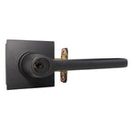 Helios Lever Right Hand 2-3/8 in&2-3/4 in Backset Strike Keyed Entry for 1-1/4 in to 2-1/16 in Door - *Tools Hardware &