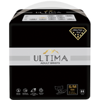 S/M Ultima Adult Disposable Breifs/Diapers +12 hour absorbency for overnight use Small/Medium