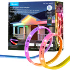 Govee Outdoor Strip Light H6176D RGBIC Wi-Fi Smart App Control 49.2 Ft