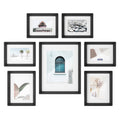 Umbra Gallery Frames, Black, Set of 7