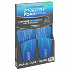 Copper Fit Energy Foam Insoles, 2 Pairs 6-10
