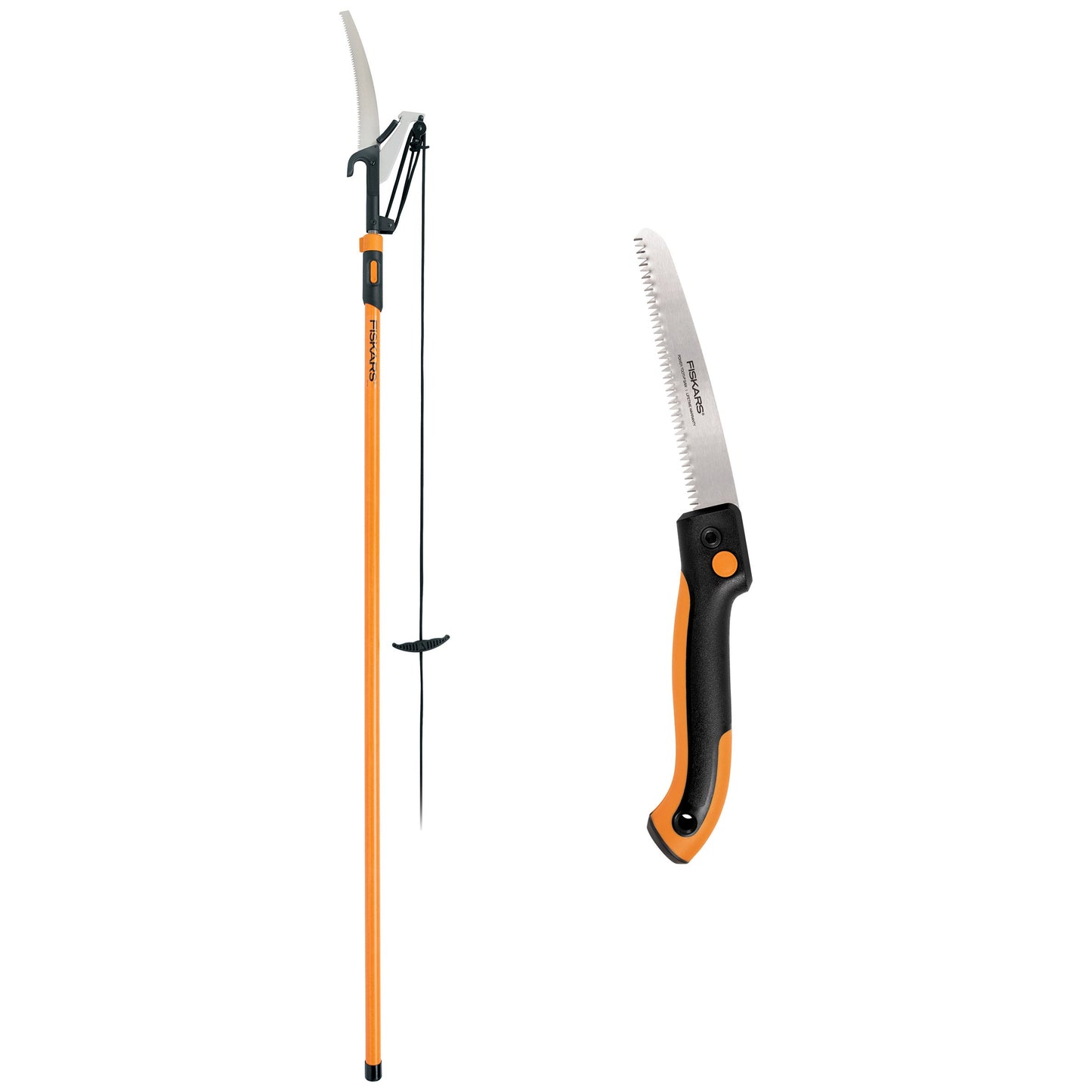 Fiskars 12' Tree Pruner & 7" Folding Saw
