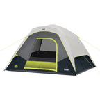 CORE 6-person Lighted Dome Tent with Half Rainfly