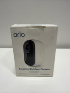 Arlo - Essential 1-Camera Outdoor Wireless HD Security Camera (2nd Generation) with Color Night Vision - White