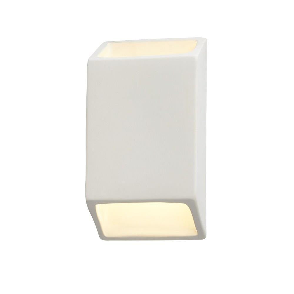 Justice Design - CER-5865-BIS Rectangle Open Top Sconce - *Lighting & Electrical