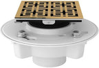Rohl PVC 2" X 3" Spa Shower Drain Kit with Weave Decorative Cover Model: SDPVC2/3-3142I