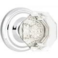 Emtek Old Town Glass Knob with Regular Rosette 8200OTUS26