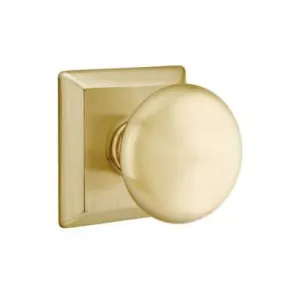 Emtek Providence Knob with Quincy Rosette 8131PUS3NL