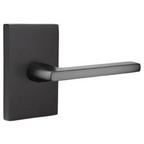 Emtek Helios Right Handed Privacy Door Lever Set with Modern Rectangular Rose - *Tools Hardware & Misc