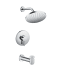 Hansgrohe Vernis Blend Tub and Shower Trim Package with 1.75 GPM Single Function Shower Head