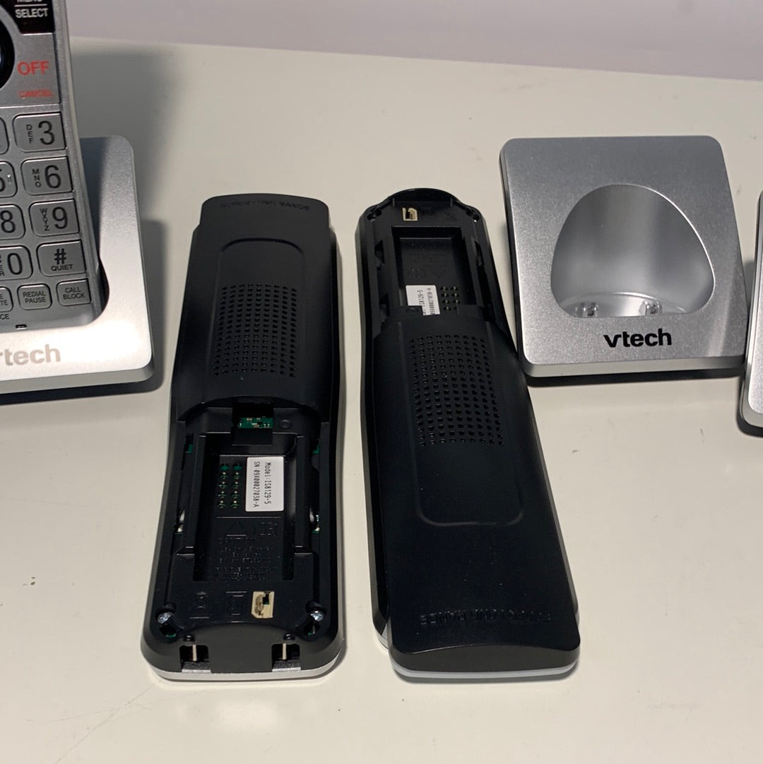 For Parts VTech Super Long Range 5 Handset DECT 6.0 Cordless Phone for Home