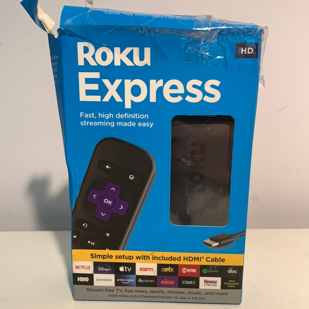 Roku Express with HDMI cord