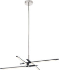 Elan 84081MBK Charter Pendant 4-Lights LED 31 Total Watts Matte Black - *Lighting & Electrical