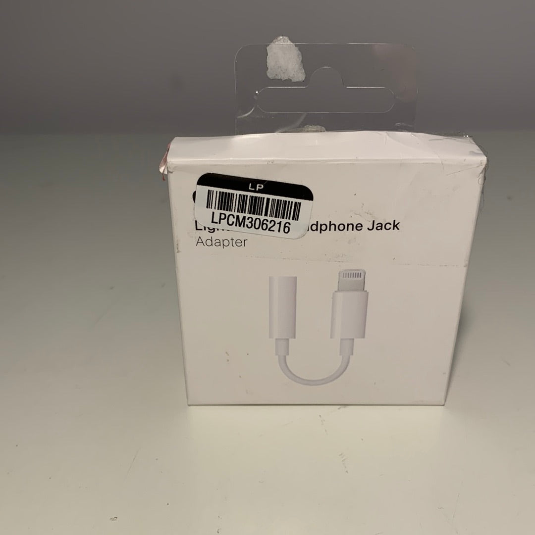 Adaptador de auriculares Apple Lightning a 3,5 mm