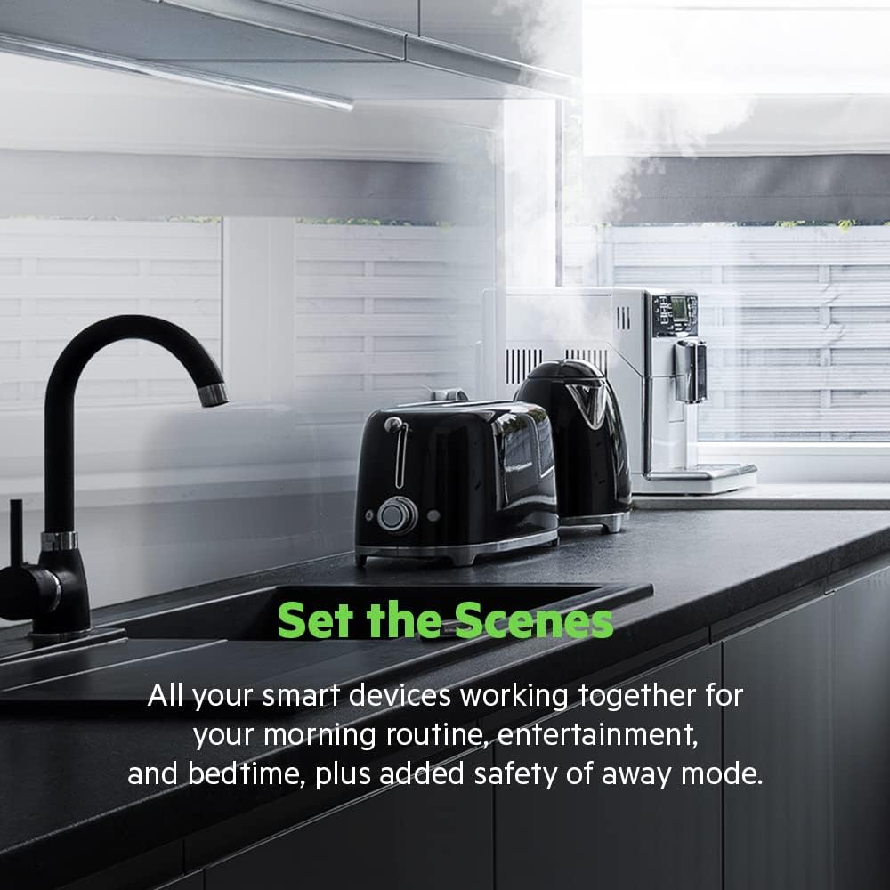 Wemo Stage Scene with Thread Smart Home Remote Control for Apple HomeKit