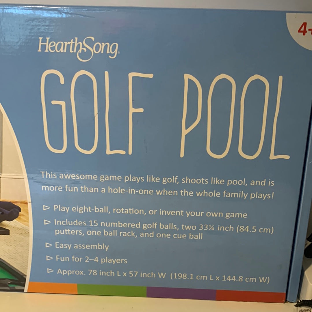 HearthSong - Golf Pool Indoor Family Game