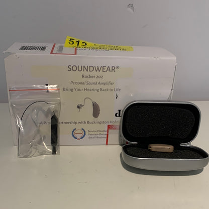 SoundWear - Rocker 202 Hearing Amplifier - Beige