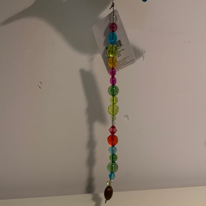 6 evergreen Hanging Glass Decor Hummingbirds 2WC807