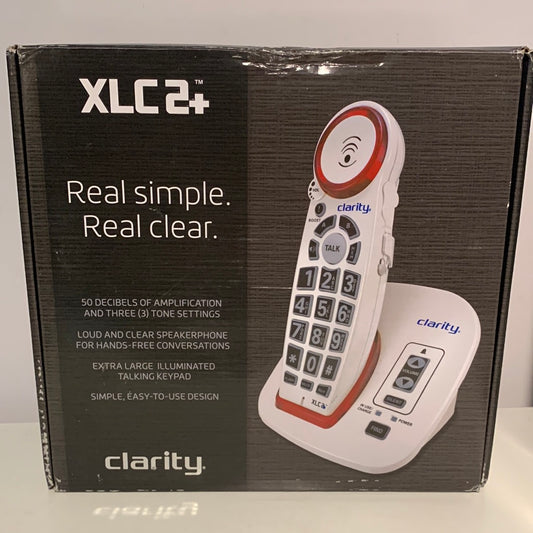 Clarity DECT 6.0 Amplified Big-Button Speakerphone with Talking Caller ID