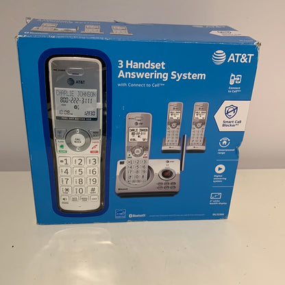 At&amp;T 3-Handset Teléfono inalámbrico Bluetooth Conectar al sistema de contestador celular