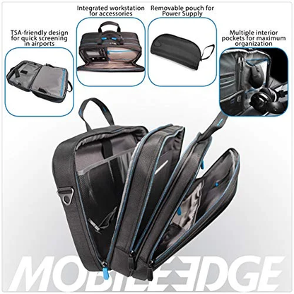 Mobile Edge AWV15BC2.0 15.6" Alienware Vindicator 2.0 Checkpoint-friendly Briefcase