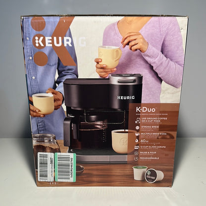 Keurig K-Duo 12-Cup Coffee Brewing System, Black