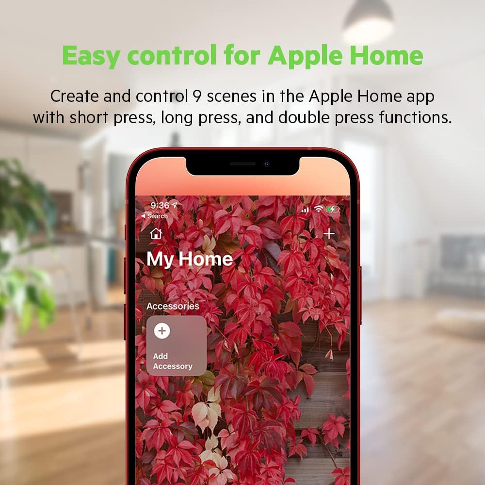 Wemo Stage Scene with Thread Smart Home Remote Control for Apple HomeKit